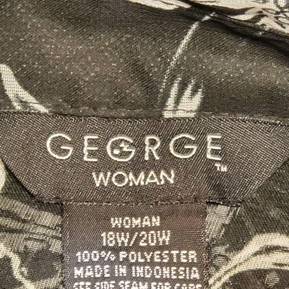 George 2-Piece Shirt Size 18W/20W - Picture 6 of 7